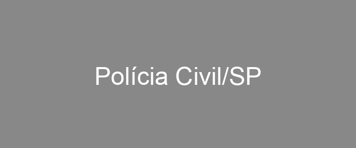 Provas Anteriores Polícia Civil/SP